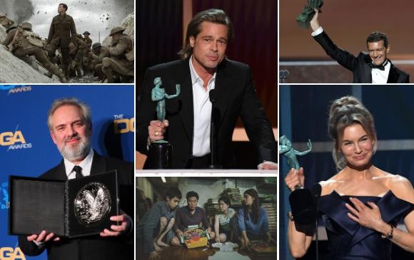 Los más recientes premios en la industria del cine pronostican a ganadores fijos en los Oscar. FOTOS AFP, EFE y Cortesía