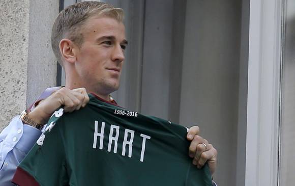 Joe Hart fue el portero titular del Manchester City durante diez años. FOTO AFP