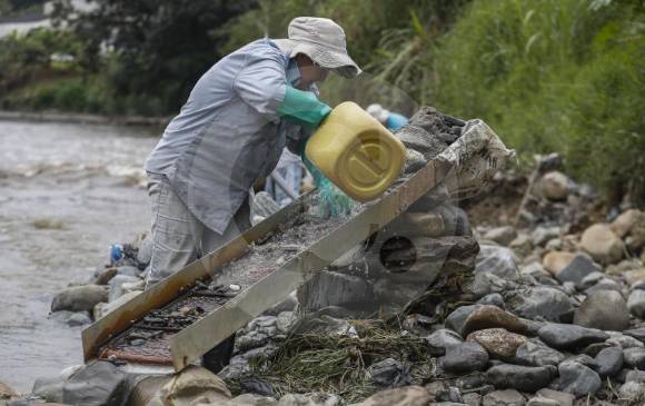 Se espera que en Antioquia en el 2020 se logren llevar a la legalidad a 3.200 mineros. FOTO Manuel Saldarriaga Quintero