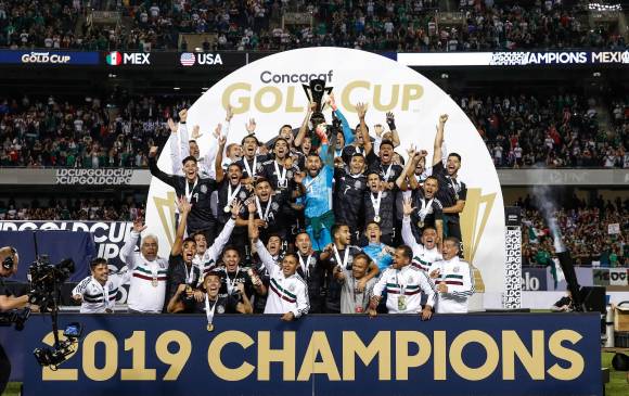 México es la Selección que más veces ha ganado la Copa Oro, con ocho trofeos en total. FOTO AFP