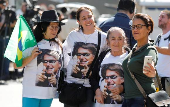 Bolsonaro es ahora el favorito en las encuestas de Brasil. FOTO: Reuters