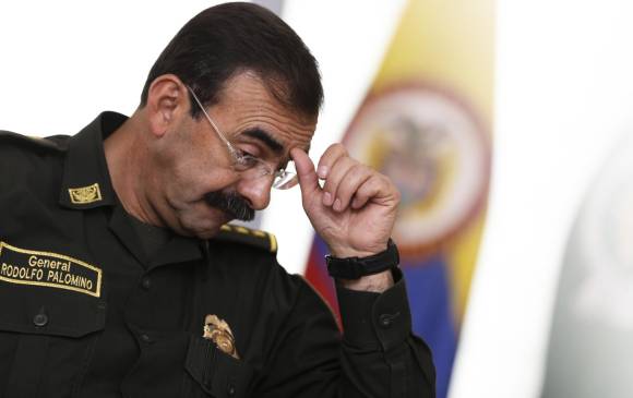 El general Rodolfo Palomino es director de la Policía Nacional desde el año 2013. Aseguró que sus cuentas están abiertas al escrutinio y para que las revisen las autoridades. FOTO Colprensa