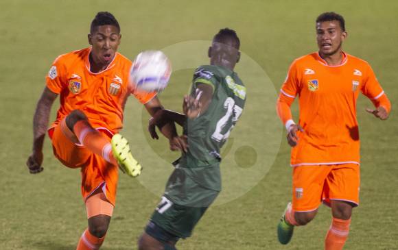 Duván Vergara, delantero de Envigado. FOTO manuel saldarriaga