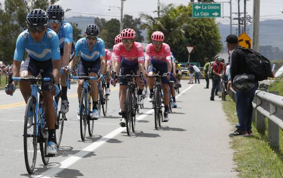 Nairo Quintana, ciclista colombiano del Movistar. FOTO MANUEL SALDARRIAGA