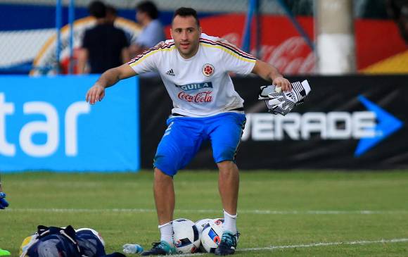 David Ospina es la garantía del arco colombiano. Ha estado en los 14 encuentros de estas eliminatorias a Rusia-2018. FOTO afp 