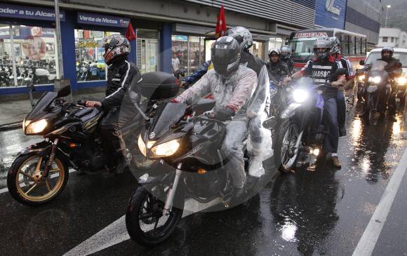 La Policía Metropolitana dijo que una de las estrategias más útiles para reducir el robo es marcar las partes de la moto, pues eso hace más difícil su comercialización. FOTO Róbinson Sáenz