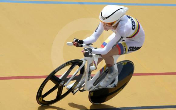 Cuatro años de sanción cumplirá la ciclista antioqueña. Hoy brindará rueda de prensa en Indeportes, 9:30 a.m. FOTO juan a. sánchez