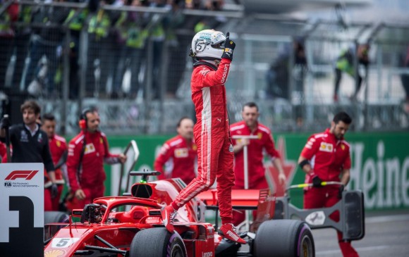 El Gran Premio de China será el número 201 en la carrera de Vettel. FOTO AFP