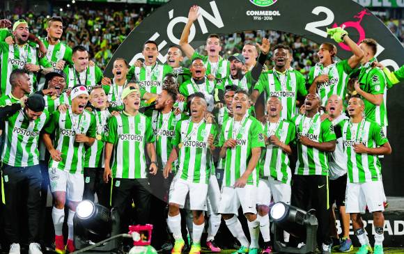 Atlético Nacional disputa la Recopa Sudamericana por haber sido ganador de la Copa Libertadores de América en 2016. FOTO JUAN ANTONIO SÁNCHEZ