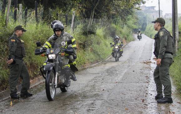 Estas patrullas militares están reforzando la vigilancia en zonas rurales de difícil acceso y comunicaciones. FOTO Róbinson Sáenz