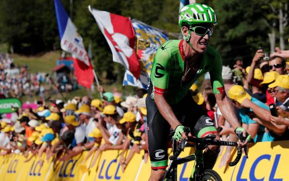 Urán se muestra combativo en su cuarto Tour de Francia. El último que disputó fue en 2015, en el que fue 42°. FOTO REUTERS