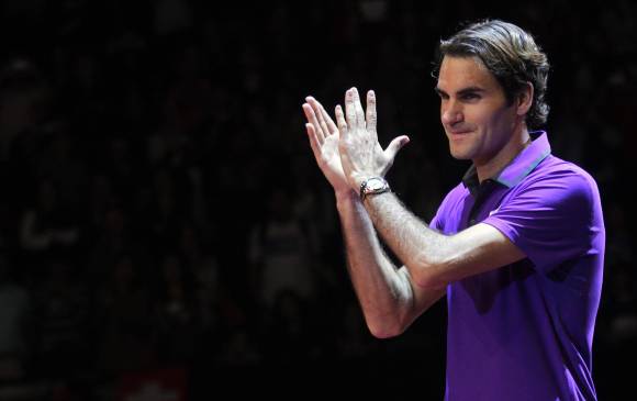 Roger Federer y Alexander Zverev jugarán partido en Bogotá el 24 de marzo de 2020. Foto: Colprensa. 