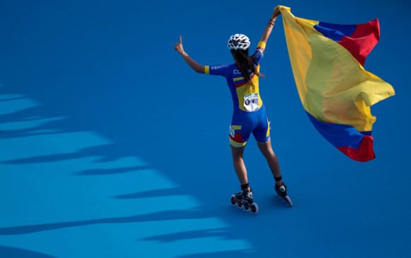 Colombia dominó en el estreno del patinaje de velocidad en el programa de los Juegos Olímpico. FOTOs AFP y cortesía Buenos Aires-2018