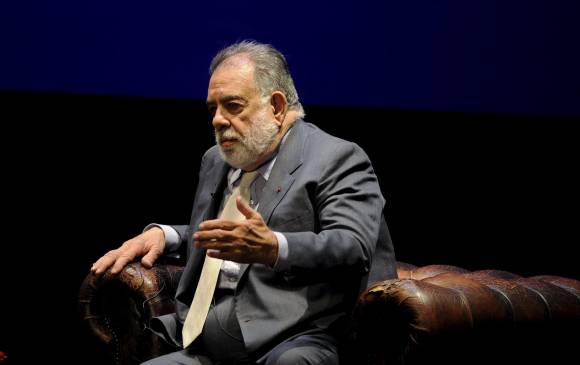 Francis Ford Coppola, durante su intervención ayer en Gijón, previo a la entrega de los Premios. FOTO reuters