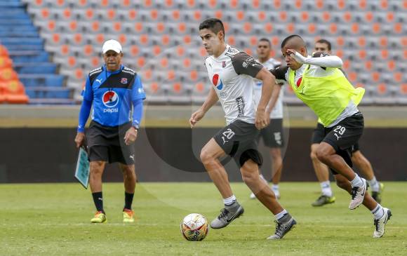 Mauricio Molina fue uno de los hombres clave en la Liga Águila-1 de 2016, en la que Medellín logró el título del fútbol colombiano y el cupo a Copa Libertadores. FOTO juan antonio sánchez