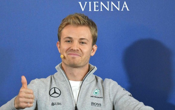 Nico Rosberg es ganador de 23 grandes premios e hijo del finlandés Keke Rosberg, campeón de Fórmula 1 en 1982. FOTO AFP