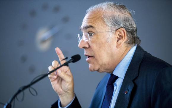 Ángel Gurría, secretario general de la Ocde Foto AFP