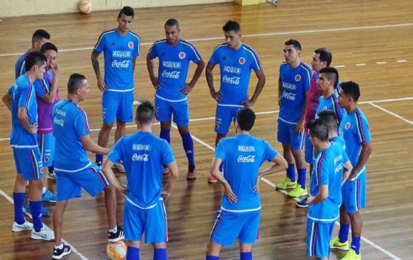 Con 14 jugadores, la Selección Colombia de fútsal se concentra en Medellín. FOTO Federación Colombiana de Fútbol