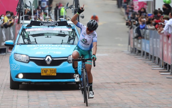 Yeny Colmenares, ciclista del equipo Boyacá Avanza. FOTO CORTESÍA FEDECICLISMO