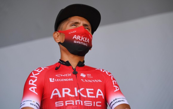 Las lesiones afectaron el rendimiento de Nairo Quintana en el Tour de Francia. FOTO EFE