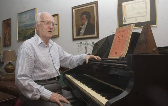 Rodolfo Pérez González falleció el pasado sábado en Medellín a los 90 años. FOTO archivo