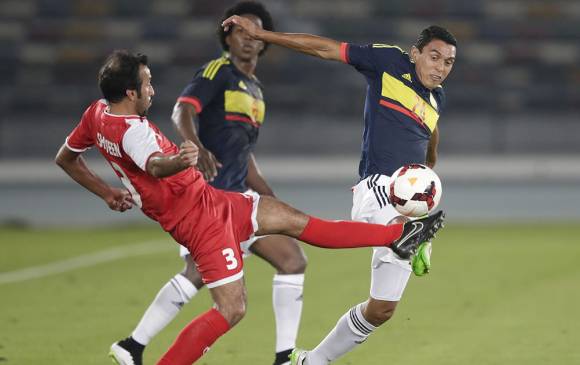 Imágenes del debut de Daniel Bocanegra con la Selección Colombia en noviembre de 2014. Una lesión lo sacó de la Copa América de Chile. Ahora quiere quedarse en el proceso. FOTO archivo FCF