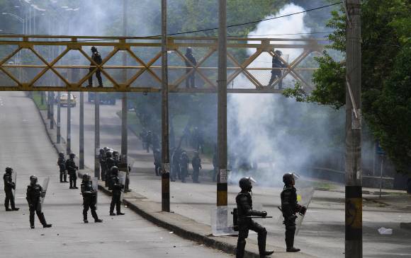 Los disturbios se presentan en conmemoración del día del estudiante caído. FOTO ARCHIVO