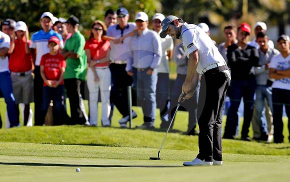 Marcelo Rozo se consolidó en la parte alta del Lexus que se disputa en Perú y que hace parte del Tour PGA Latinoamérica. FOTO Juan Antonio Sánchez