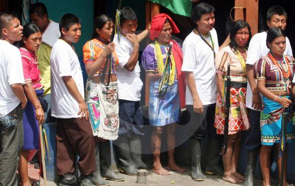 Son cerca de 5.000 indigenas colombianos registrados con nombres insólitos cuando en las décadas de los 70 y 90 los políticos los inscribían en masa para que pudieran votar. FOTO Archivo
