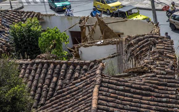 La casa de Lola Vélez se cae y su futuro es incierto