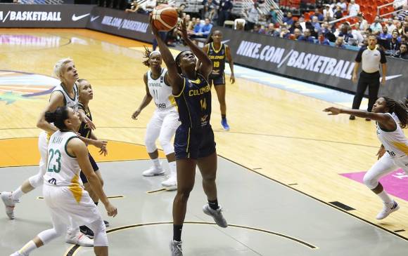 Colombia suma dos derrotas y un triunfo. FOTO cortesía-fiba