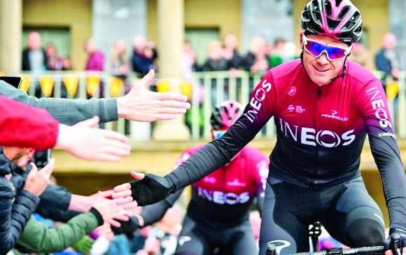 Froome es profesional desde 2007 y suma 46 triunfos como profesional. FOTO AFP