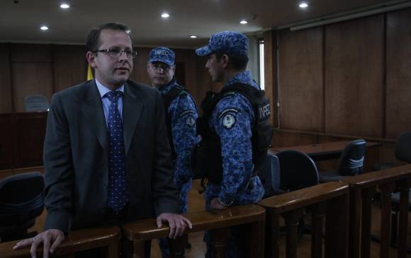 El exministro de Agricultura, Andrés Felipe Arias, fue condenado a 17 años de prisión. FOTO Colprensa