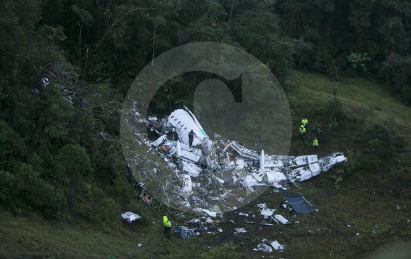 La tragedia aérea ocurrió el pasado 28 de noviembre en horas de la noche. FOTO JUAN ANTONIO SÁNCHEZ