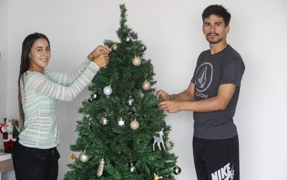 Junto a Paola Serrano, Pedro está construyendo su hogar. El patinaje los unió y ahora sueñan con hijos, familia y fortalecer su complicidad. Foto Manuel saldarriaga