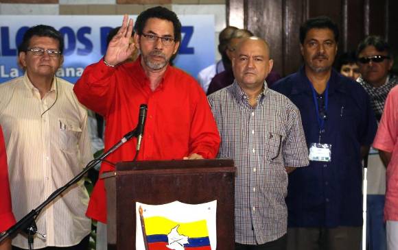 El delegado de paz de las Farc, Félix Antonio Muñoz Lascarro, alias “Pastor Alape”. FOTO CORTESÍA