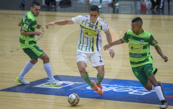 En el primer partido, que se disputó el pasado lunes en el coliseo Tulio Ospina de Bello, el elenco antioqueño venció a Leones. FOTO JUAN ANTONIO SÁNCHEZ
