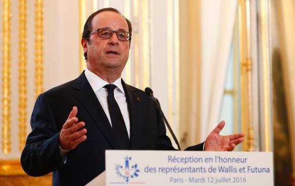 Presidente francés, François Hollande. FOTO AFP