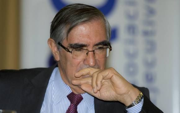 César Vallejo Mejía, codirector del Banco de la República, fue uno de los invitados principales del seminario realizado por Anif y Fedesarrollo, el martes pasado, en Medellín. FOTO Juan Antonio sánchez