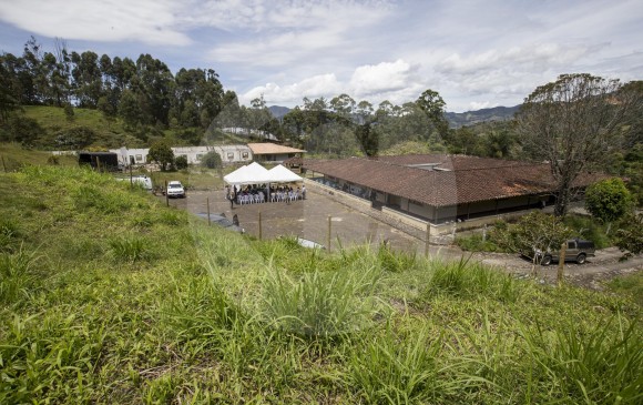 La finca “Miraflores” tiene 7,2 hectáreas. Toda la tierra, menos lo construido, fue repartido entre las 12 familias. FOTOS Jaime Pérez