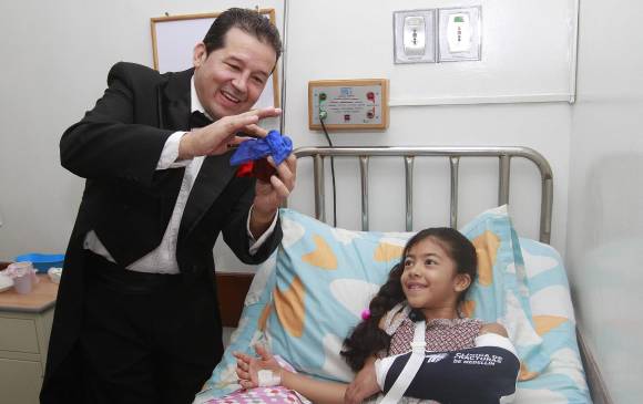 La atención integral a los niños es uno de los sellos que caracterizan a la Fundación Clínica Noel. FOTO Robinson Sáenz