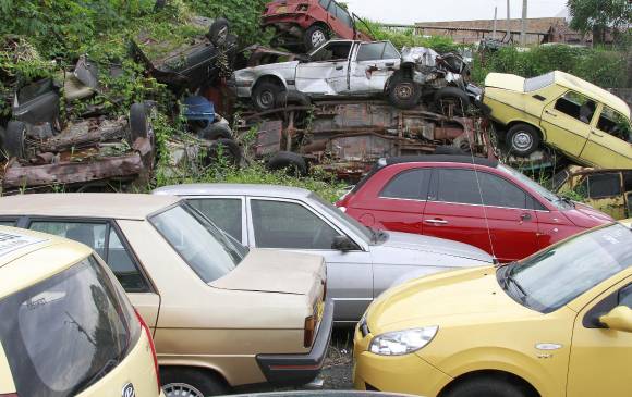 Motos y carros hacen parte de ese listado de vehículos no reclamados. FOTO: ARCHIVO