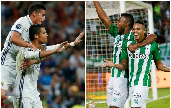 Real Madrid podría sumar su décimo partido ante un equipo colombiano el próximo 18 de diciembre en la final del Mundial de Clubes. FOTOS Reuters y Juan Antonio Sánchez