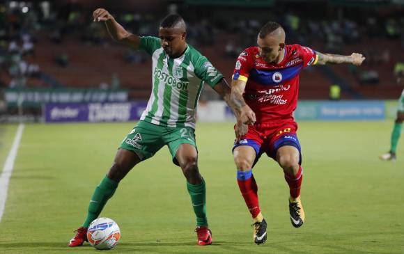 Nacional venció al Pasto en el Atanasio Girardot. Foto: Manuel Saldarriaga