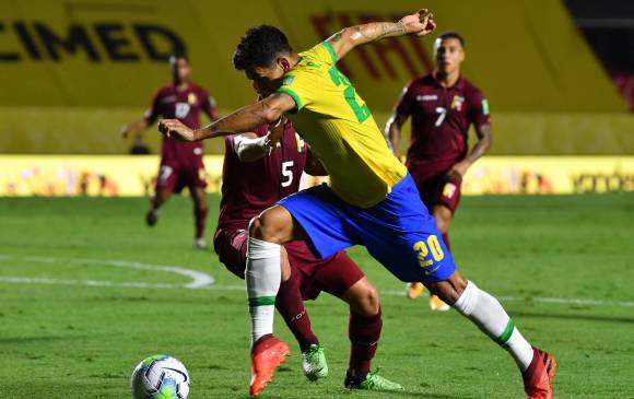 La Selección de Brasil es líder de la Eliminatoria. FOTO EFE