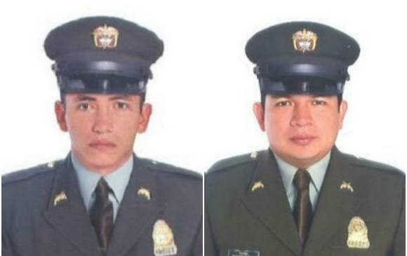 Los dos policías muertos pertenecían a la seccional de tránsito de la Policía de Villavicencio. FOTO COLPRENSA