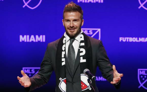 El equipo del exjugador del Manchester United y Real Madrid tendrá como sede a Miami. FOTO AFP