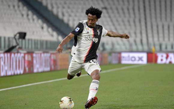 Aunque su posición natural es de volante, en la Juventus Juan Guillermo Cuadrado juega como lateral. FOTO Getty