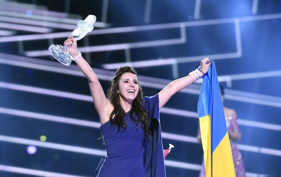 Jamala, ganadora de Eurovisión. FOTO AP