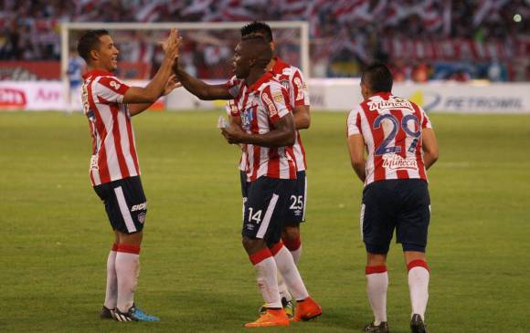 Junior consiguió su primera victoria del campeonato. Caldas aún no suma en el actual torneo. FOTO COLPRENSA